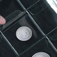 240-Pocket Coin Collection  Album Coin Storage Book Coins Display Case Red