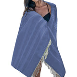 Cotton Turkish Beach Towels Quick Dry Towel for Bathing Swimming Travel Royal Blue