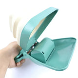 Handheld Foldable Pet Pooper Scooper – Easy Poop Pickup and Cleaner Beige