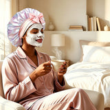 Satin Sleep Bonnet Hair Wrap For Women Sleeping Style 3