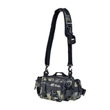 Fishing Tackle Bags Single Shoulder Crossbody Bag Waist Pack Fish Lures Gear Bag Green