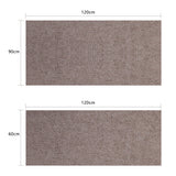 Office Chair Mat for Hardwood Tile Floors Floor Protector for Home Office Khaki