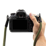Camera Shoulder Neck Strap for DSLR & Mirrorless Cameras – Sony Canon Nikon Army Green