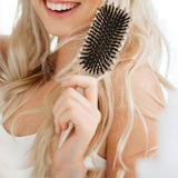 Large Hair Brush for Wave Curl Styling and Detangling Daily Beige