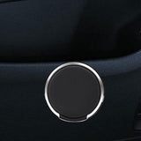 Folding Car Door Cup Holder Adjustable Clip On Drink Organizer Black