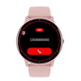 Smart Watch Waterproof HD Display with Multi Sport Modes for Android iPhone Pink