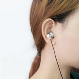 USB-C Over-Ear Hook Headphones for iPhone 16/15 Pro Max & Galaxy S25 Silver