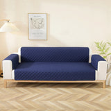 Reversible Sofa Cover Water Resistant Sofa Protector Slipcover Couch Cover Blue