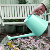 Long Spout Watering Can 1.8L with Removable Sprinkler Indoor Plants Blue