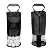 Portable Golf Ball Retriever Shag Bag – Holds Up to 70 Balls Black