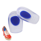 Pair of Gel Shoe Cushion Heel Insole Foot Insert Heel Pads – Blue