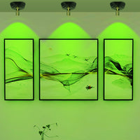Wireless LED Spotligh Uplighting with 16 Color Changing (Black)