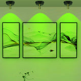 Wireless LED Spotligh Uplighting with 16 Color Changing (Black)