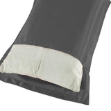 48x74cm Smooth Satin Pillowcase Solid Color Soft Bedding Pillow Cover