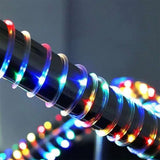 Solar Rope Lights 12m 100 LED with 8 Modes for Parties and Weddings Multicolor
