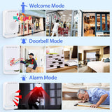 Motion Sensor Welcome Doorbell Wireless Motion Detector Alarm for Home Store Business Caregiver Reminder Style 1