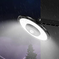 Solar 3 Modes Pendant Lights Dimmable Hanging Light with Remote Control for Barn Gazebo Yard Style 2