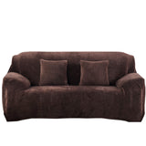 Velvet Stretch Sofa Slipcover Sofa Couch Furniture Protector Cover Coffee