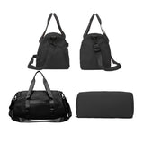 Travel Duffle Bag Weekend Bag Carry On Cabin Bag Gym Sports Bag Black