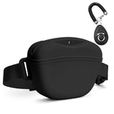 Upgrade Stronger Closure Dog Treat Pouch with Training Treat Bag Pouch Black