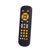 Kids Learning Remote Control Toy with Fun Music Lights and Interactive Play Black