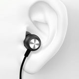 USB-C 3.5MM Wired Headphones In-Ear Earbuds with Microphone Black
