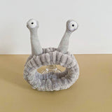 Face Wash Headband Snail Spa Makeup Hair Bands Cartoon Cute Elastic Headband Hair Accessories Grey