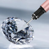 Electric Engraver Pen with 30 Bits & 3 Adjustable Speeds for Metal Wood Glass Pink