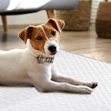 Pet Cooling Mat Dog Cat Breathable Summer Cooling Pad Light Grey