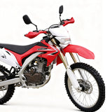 Universal Motorcycle Handguards Crash Protection Hand Guards for Bikes Red