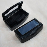 ABS Nail Tool Cleaning Soaking Box with Lift Up Filter Tray Black