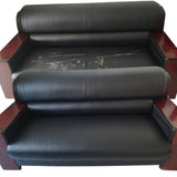2M Self Adhesive PU Leather Repair Patch Furniture Repair Tape for Sofa Chair Scratch Crack Hole Black