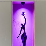 Wireless LED Spotligh Uplighting with 16 Color Changing (White)