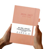 2026–2027 Monthly Planner Calendar Pink
