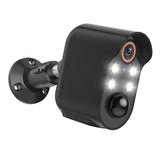 Wireless Security Camera AI Motion Detection WiFi Surveillance Home Camera with Color Night Vision Black