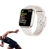 Smart Watch Men Women Bluetooth With Fitness Tracker Silver