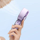 Handheld Foldable High-Speed Fan – Portable for Travel Outdoor Home and Office Lavender Purple