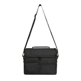 Insulated Lunch Bag Lunch Tote Lunch Box Baby Milk Carrying Bag for Work Picnic Hiking Black