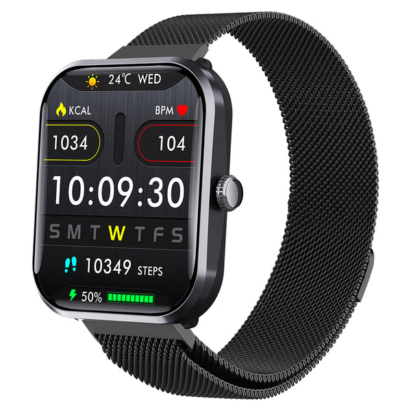 Bluetooth Smart Watch Water-Resistant Sport Activity Tracker Blood Pressure Sleep Monitor Style 3