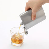 Portable Stainless Steel Hip Flask Leak Resistant for Outdoor Travel Men