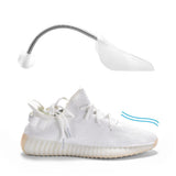 5 Pairs Adjustable Plastic Shoe Trees for Men Women White