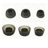 18PCS Replacement Ear Tips Compatible with Jabra Elite 75t 65t Active Sport Evolve Silicone Earbuds Tips Gray