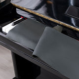 For 88 Keys Piano Keyboard Cover Electronic Keyboard Anti-Dust Cover Black