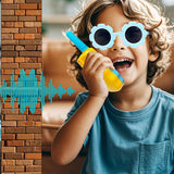 2Pcs Set Walkie Talkies for Kids 22 Channels 2-Way Walkie Talkie Toys for Camping Hiking Indoor Outdoor Yellow