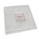 200 Pocket Photo Album with Writing Space for Wedding Family Photos White