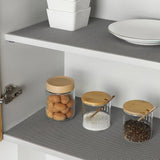 Non-Adhesive Drawer and Shelf Liner for Cabinets Gray
