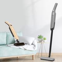 Cordless Vacuum Cleaner Rechargeable Handheld Vacuum for Hardwood Floor Grey