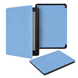 PU Leather Smart Cover Case with Auto Sleep and Wake for Kindle Paperwhite 12th 7-Inch - Sky Blue