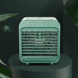Portable Air Conditioner Fan 3 Speeds Cooling Humidifier Fan for Room Desk Bedroom Office Green