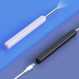 Ear Cleaner Ear Wax Cleaner Ear Camera Otoscope with Light Cleaner Removal Kit White